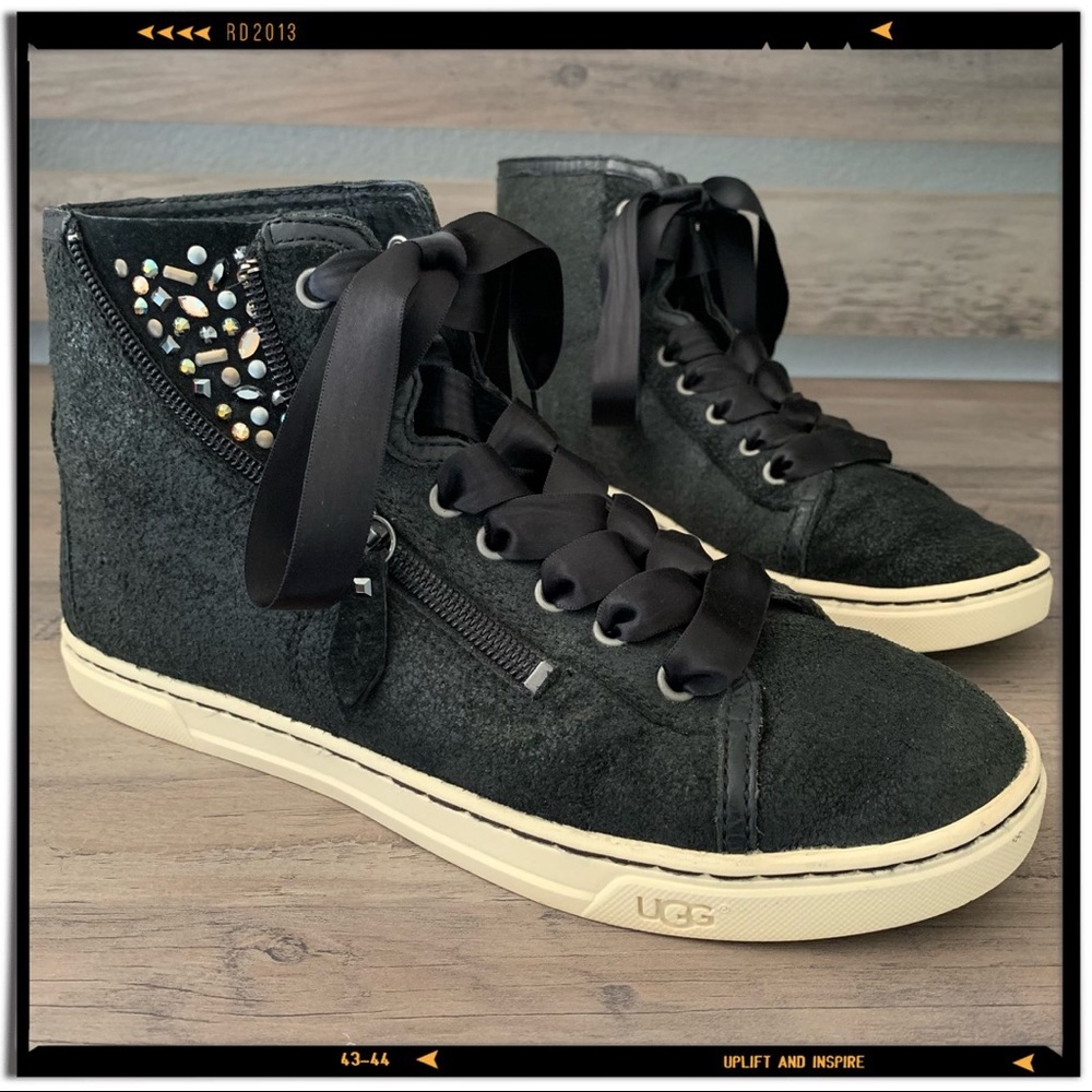 UGG Australia | Blaney Crystals Suede High Tops